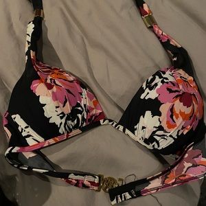 Victoria secret floral swim top size M